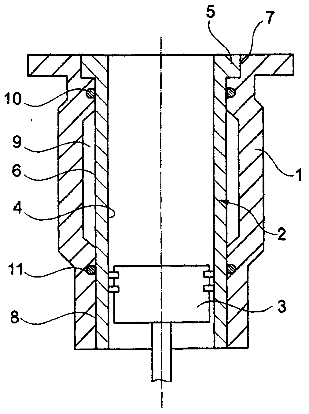 Cylinder liner for cylinder of internal combustion engine and manufacturing method thereof