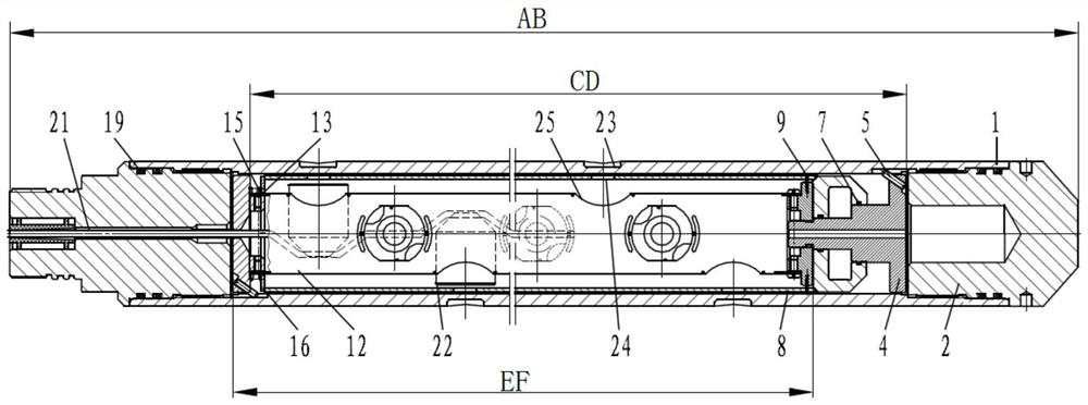 A slip-free sliding sleeve perforating gun