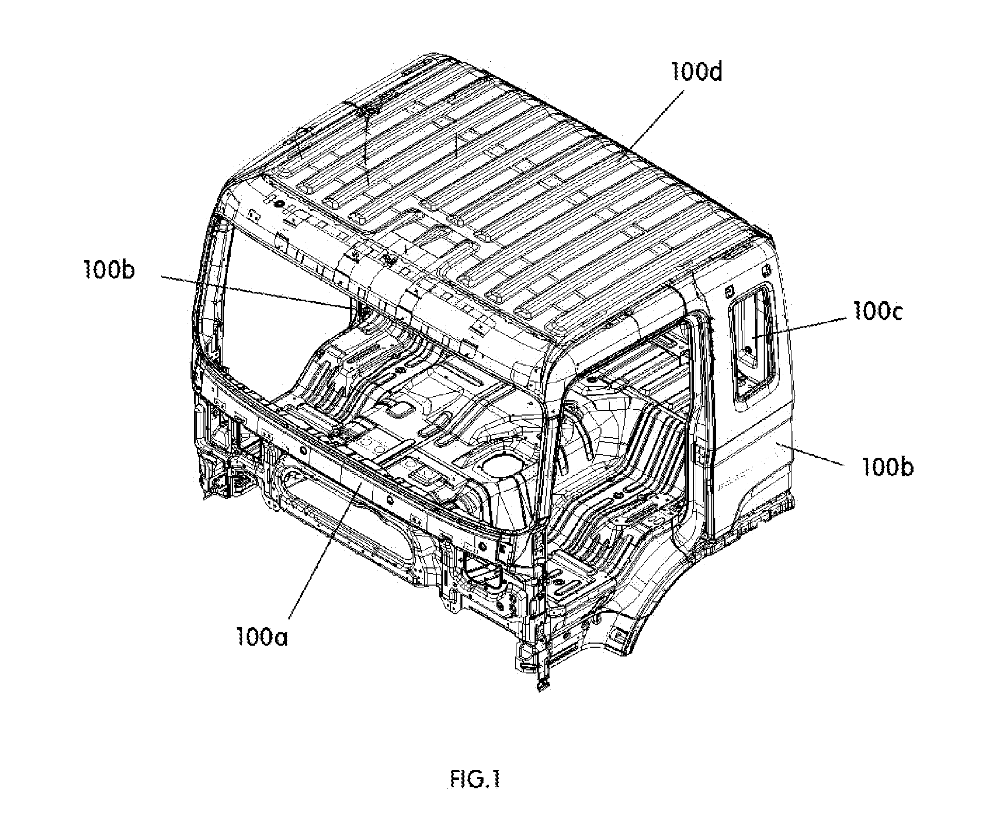 Complete body assembling apparatus for various vehicle models