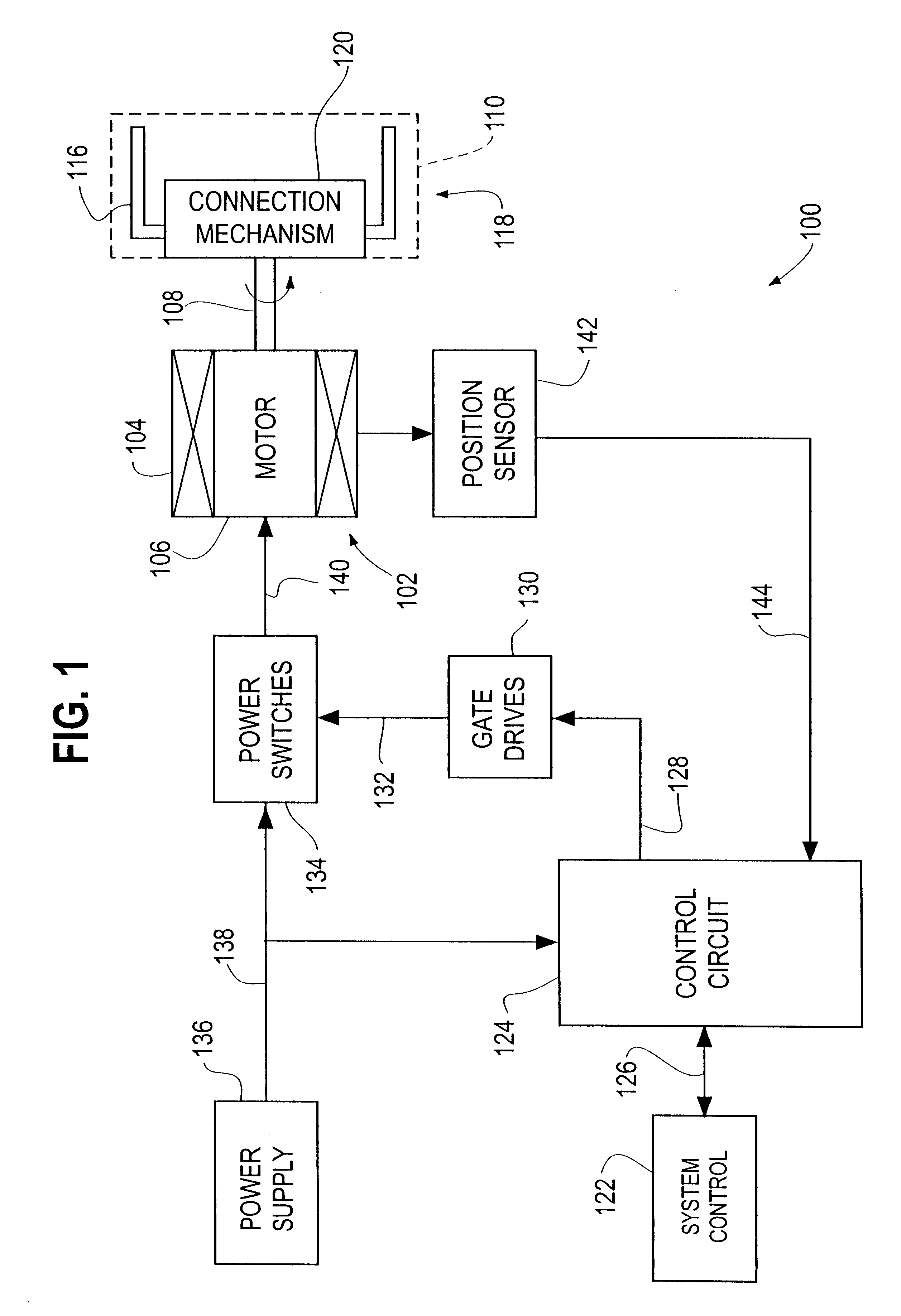 Single phase motor with positive torque parking positions