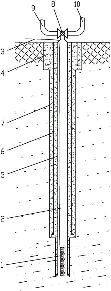 Reservoir permeability-increasing method of water pressure blasting crack initiation and CO2 carried with proppant fracturing