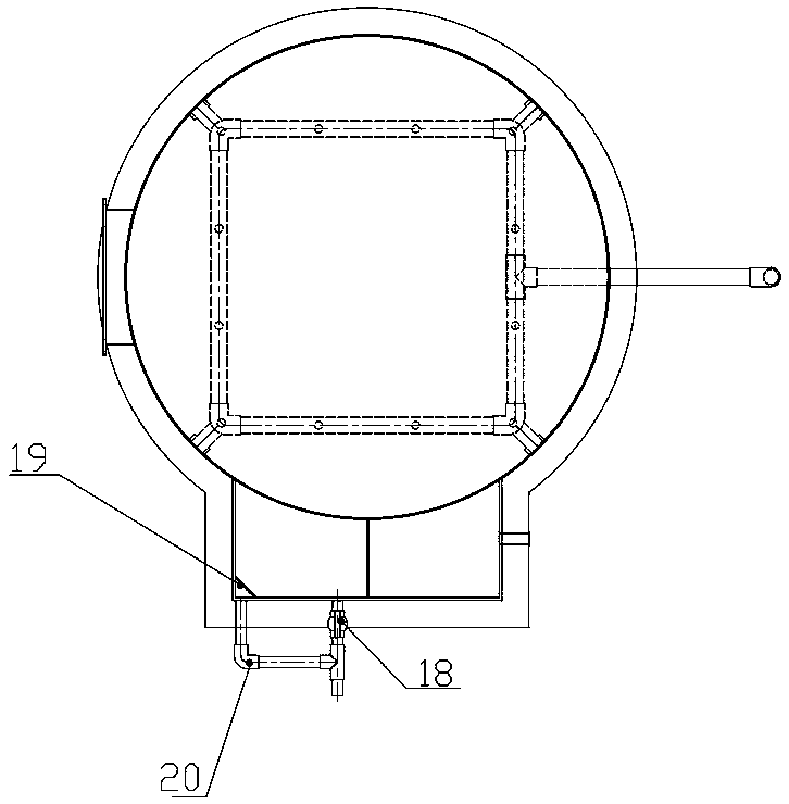 Environment-friendly acid mist purification tower