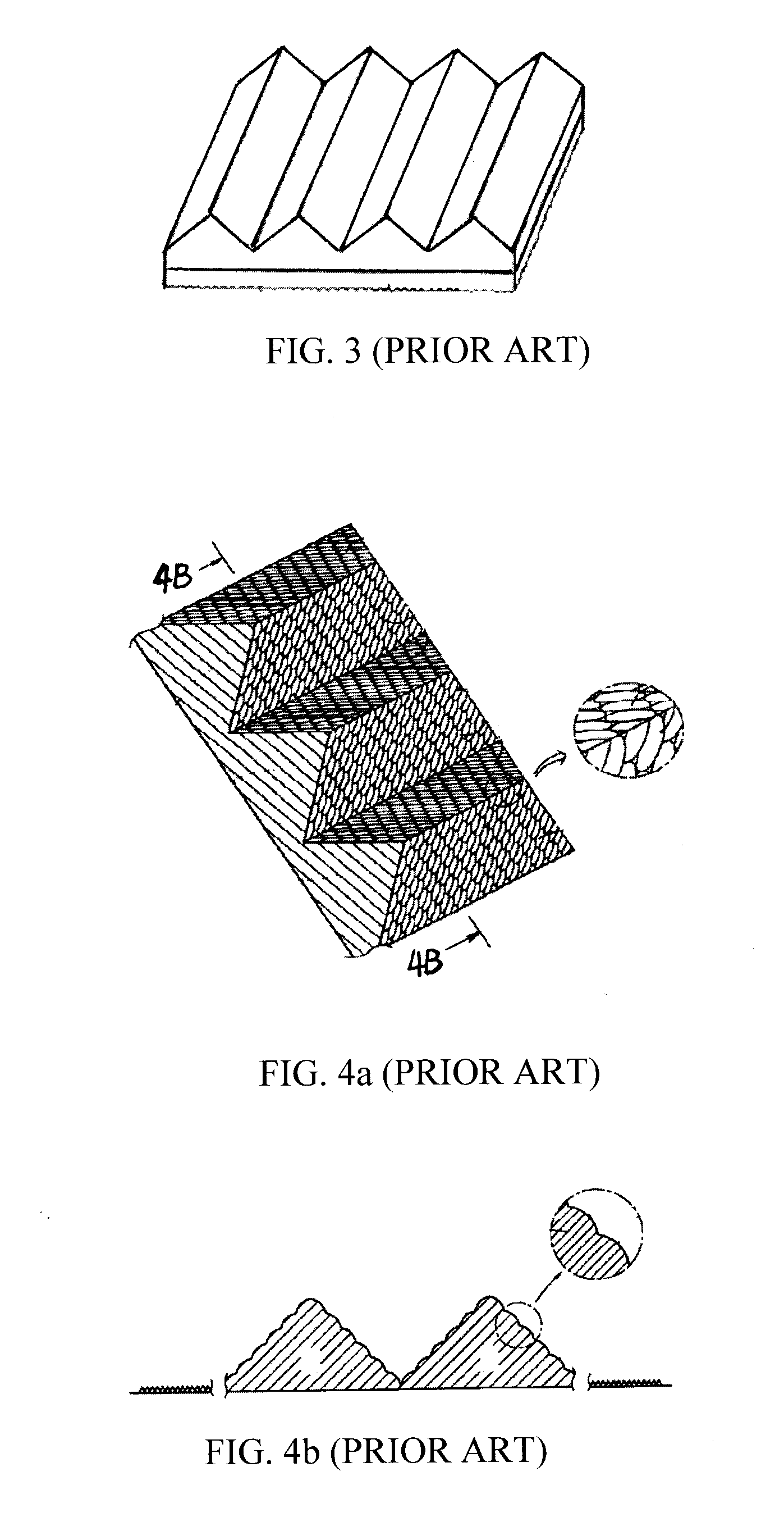 Optical substrates having light collimating and diffusion structures