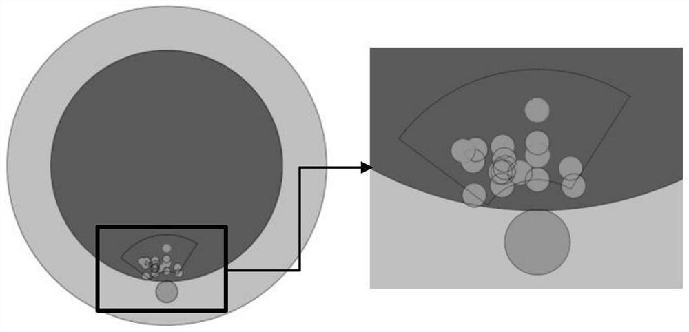 Augmented reality-based fixed-point de-kering method