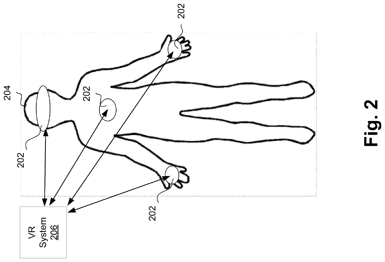 Real-world haptic interactions for a virtual reality user