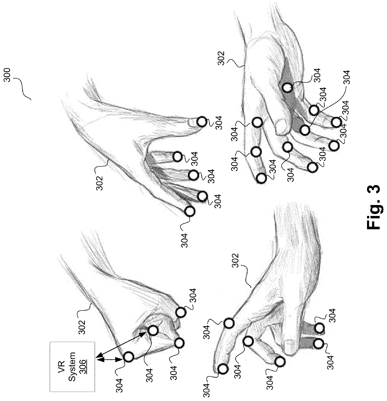 Real-world haptic interactions for a virtual reality user