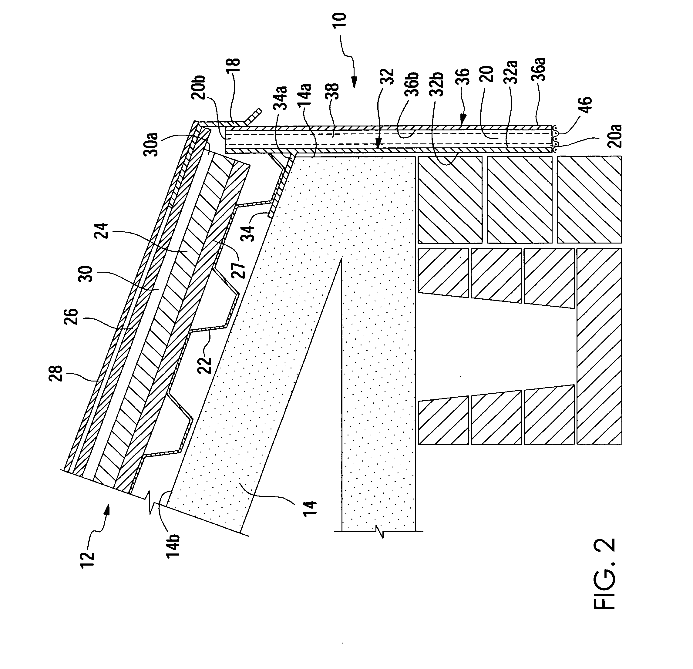 Structural vent assembly for a roof perimeter