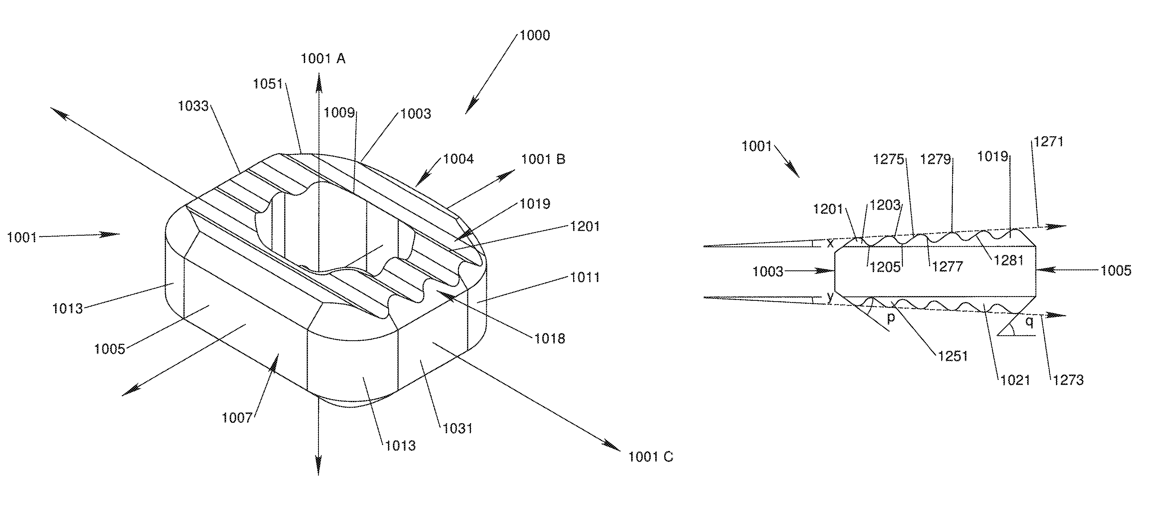 Intervertebral implant devices for supporting vertebrae and devices and methods for insertion thereof