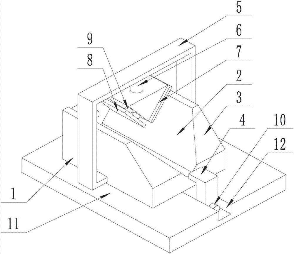 Technology method for improving angle cutting quality of equal angle steel