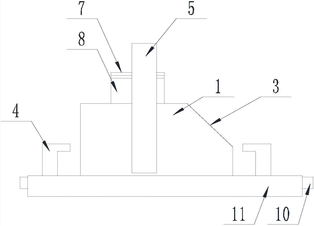 Technology method for improving angle cutting quality of equal angle steel