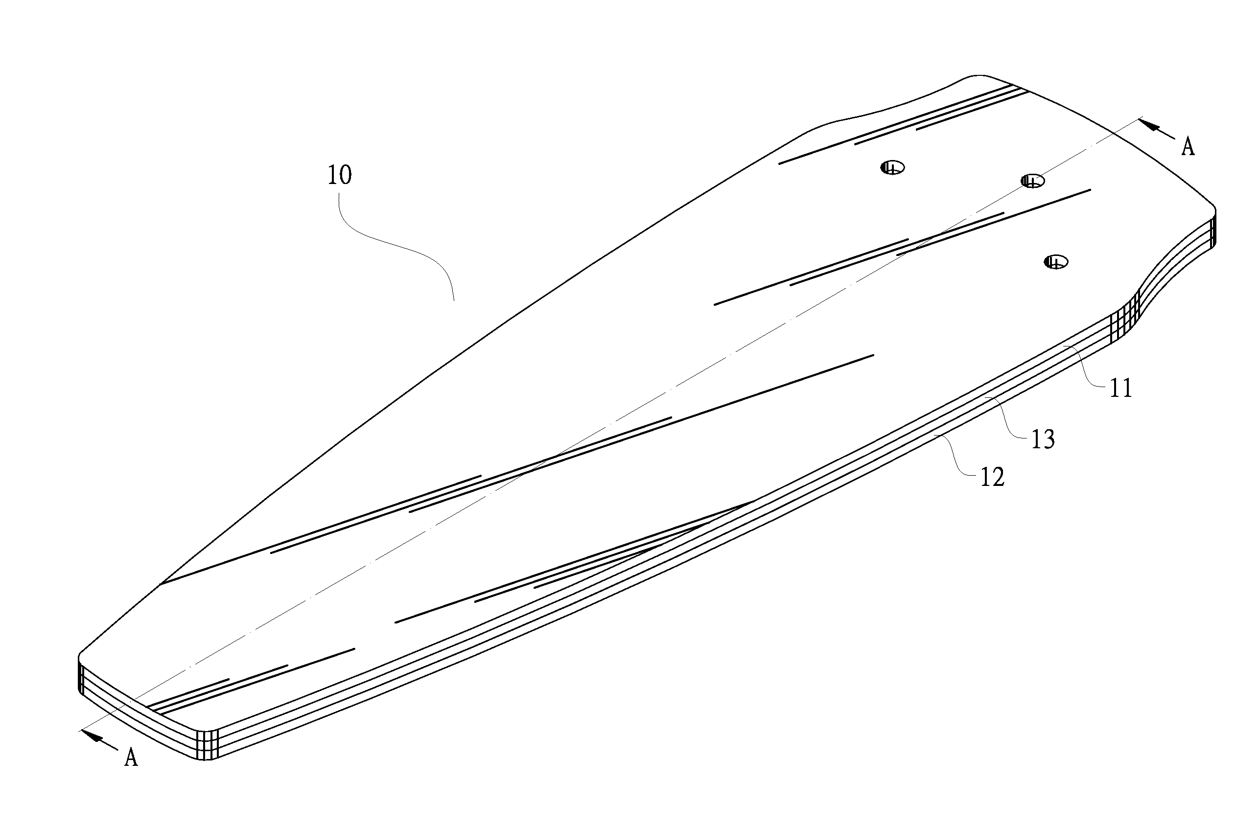 Ceiling fan vane structure