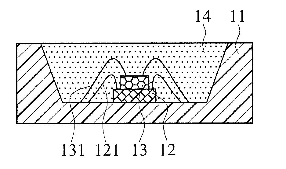 White light emitting diode module