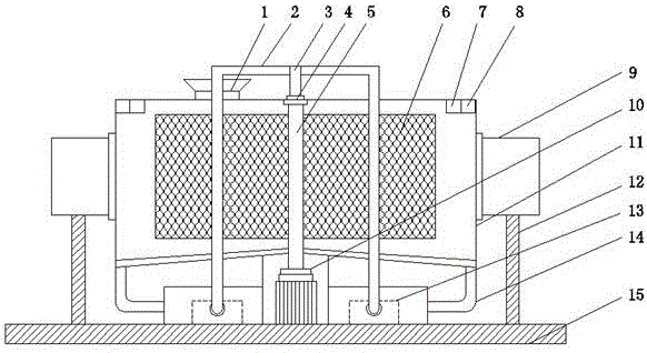 Temperature and humidity controllable tea leaf fermentation device