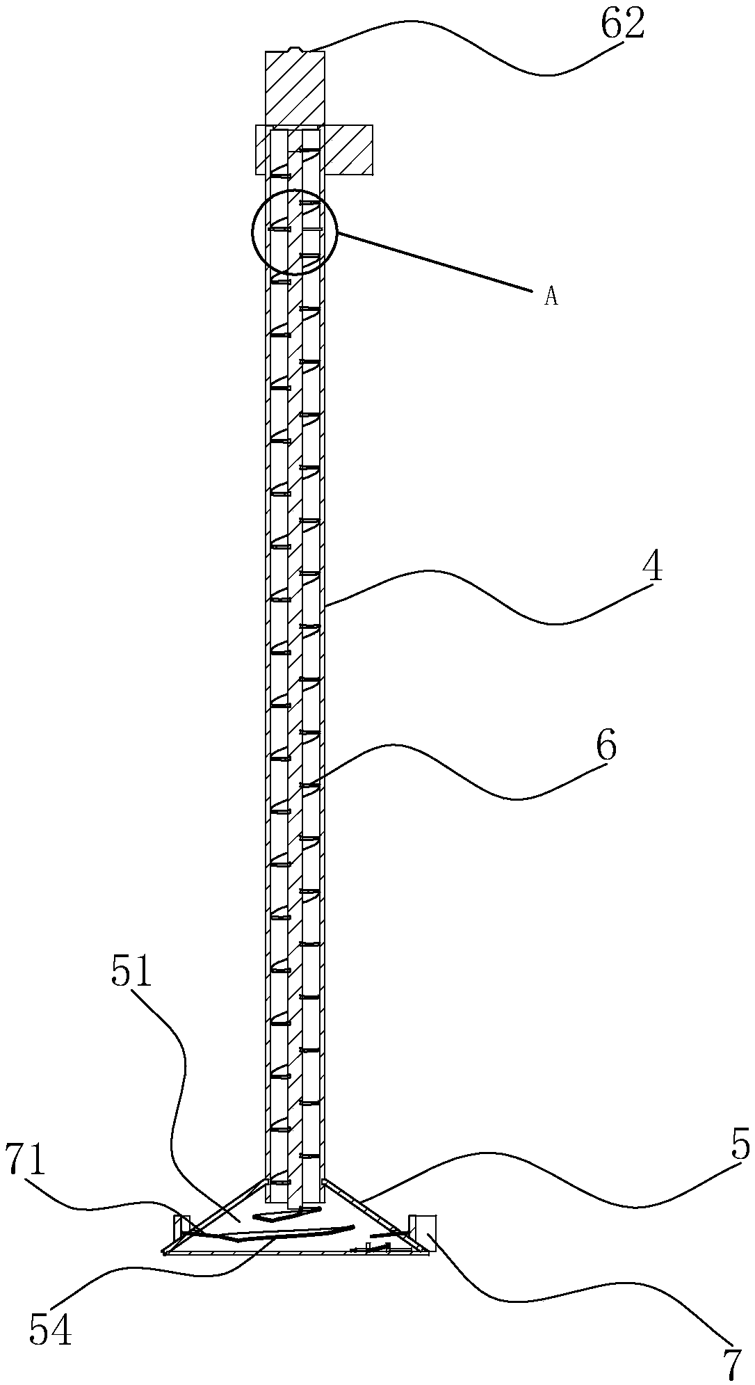 Pile hole capping mass hole cleaning equipment and pile hole capping mass treatment method by adopting equipment