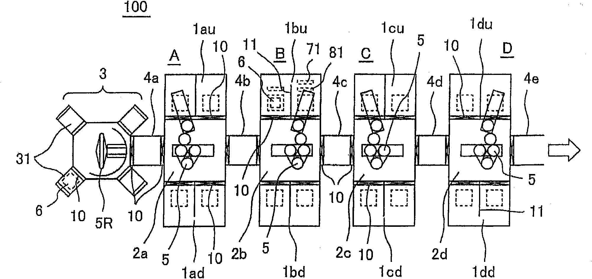 Organic el device manufacture apparatus, deposition apparatus and deposition method thereof, liquid crystal display manufacture apparatus, alignment apparatus and alignment method