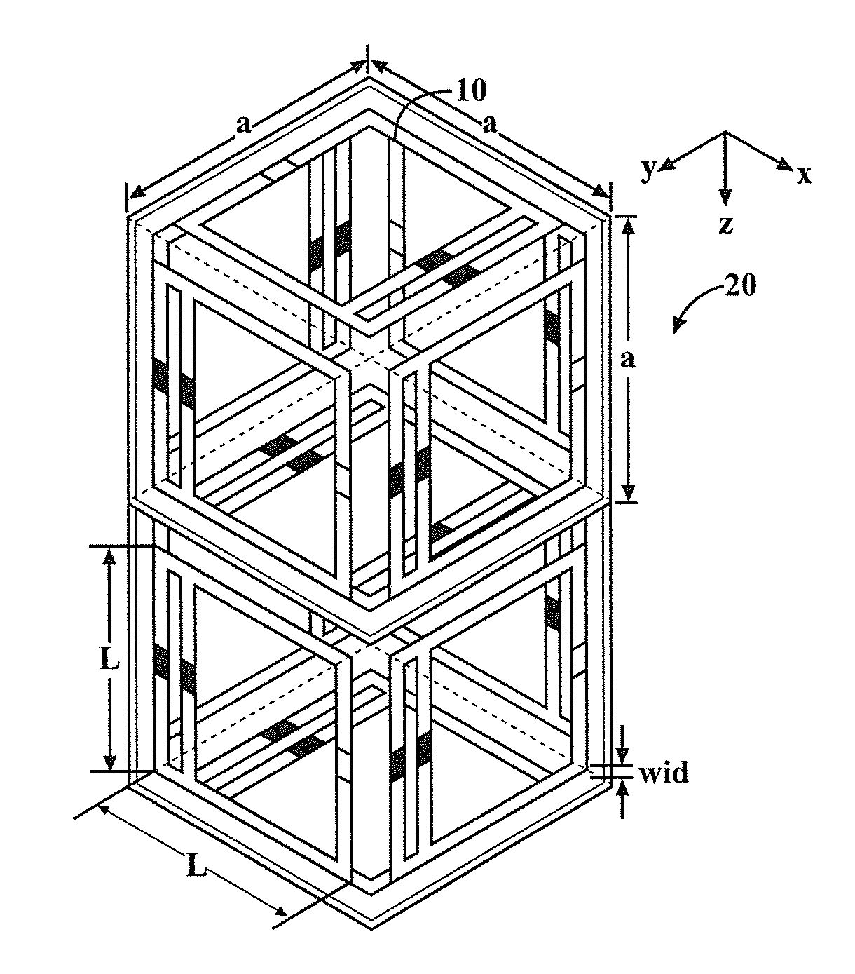 Isotropic metamaterial lens for magnetic imaging applications