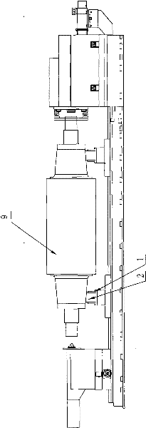 Heavy-duty roll static pressure steady rest