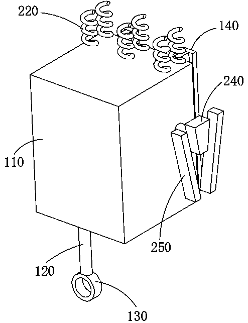 Wall-hanging type charging pile device