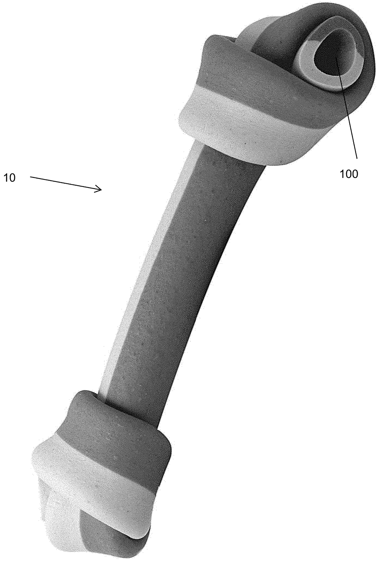 Edible dog chew with hollow cylindrical tube  and method for making such dog chew