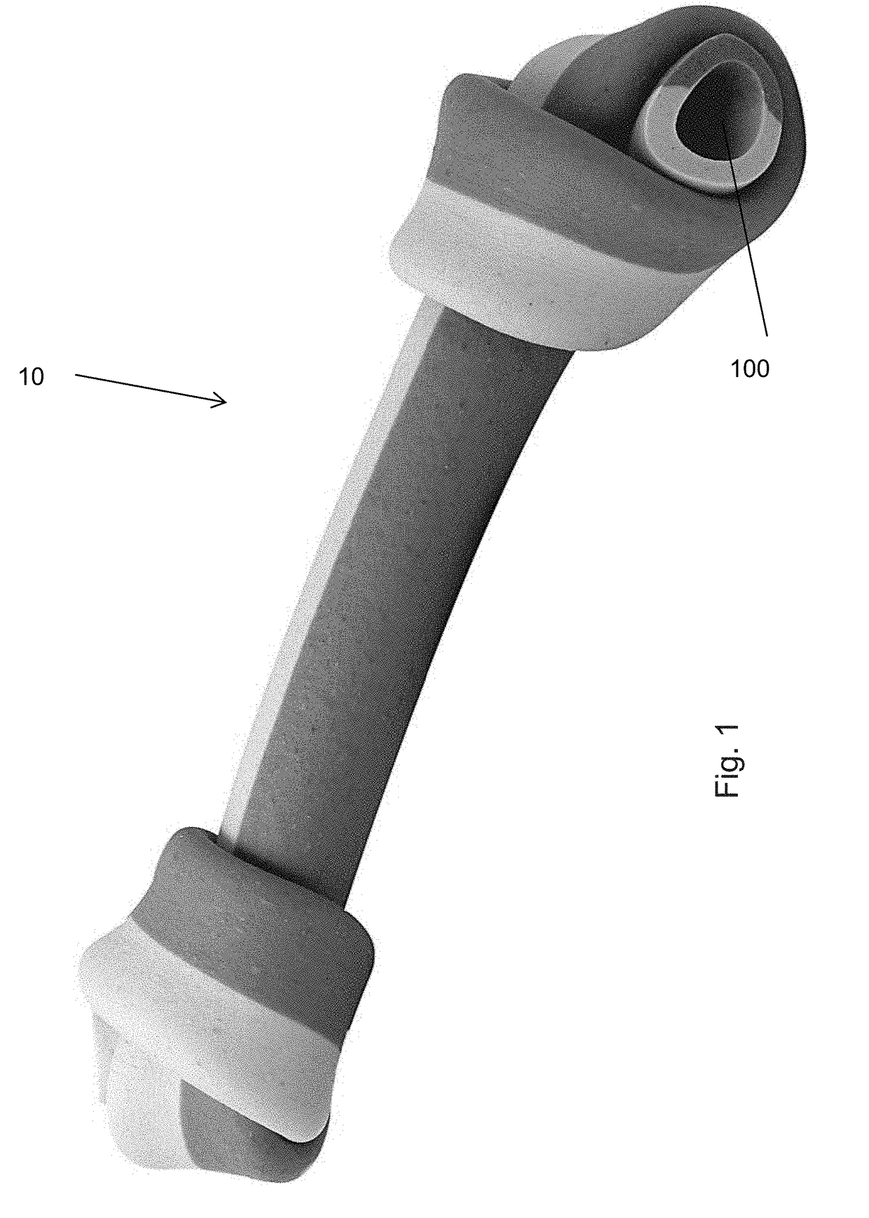 Edible dog chew with hollow cylindrical tube  and method for making such dog chew