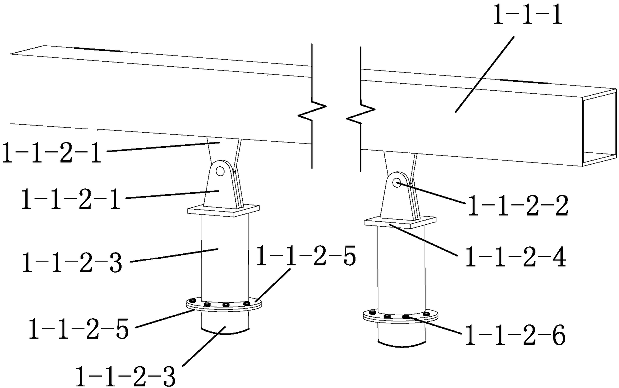 Net frame integral installation device and construction method thereof