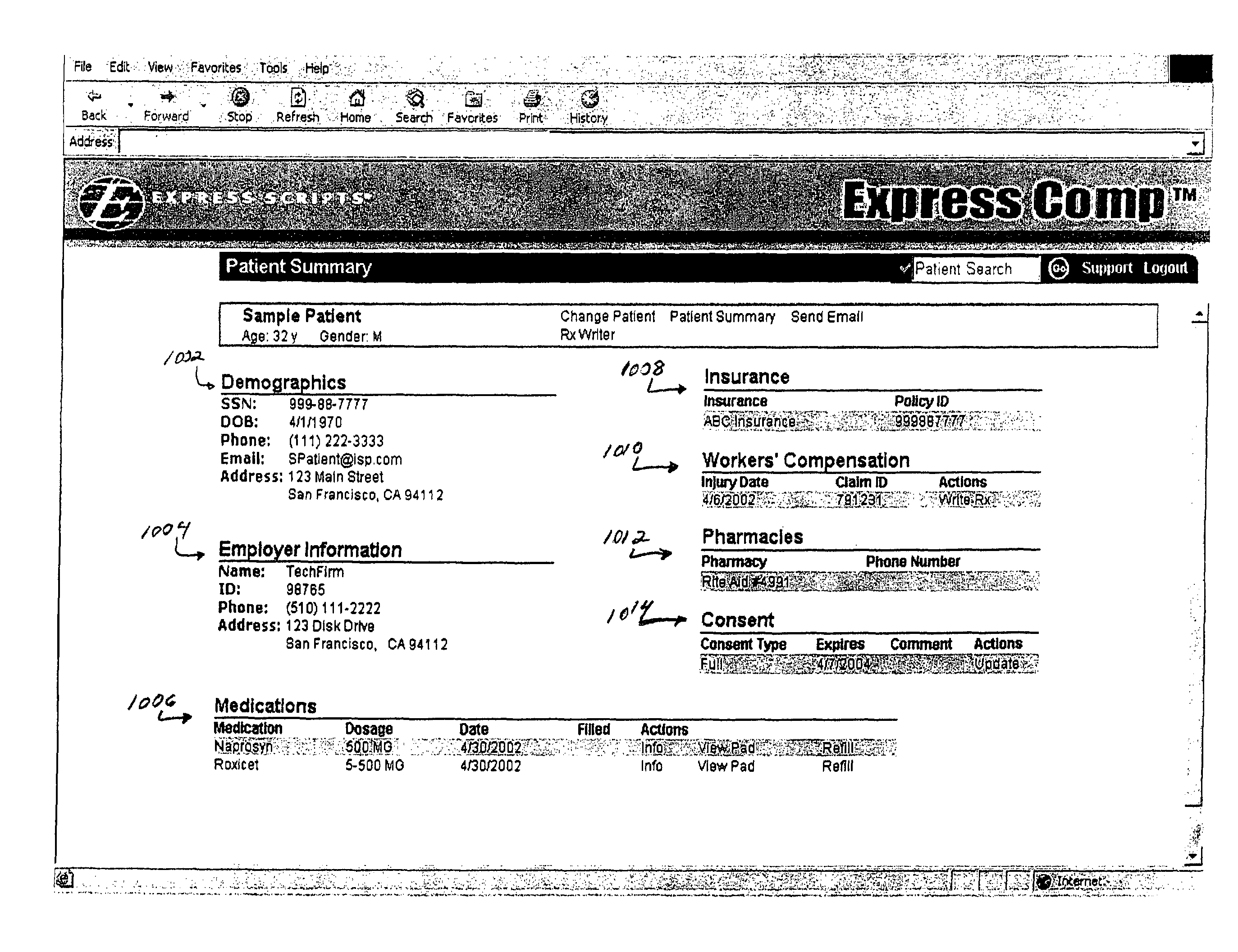 Prescription creation and adjudication method