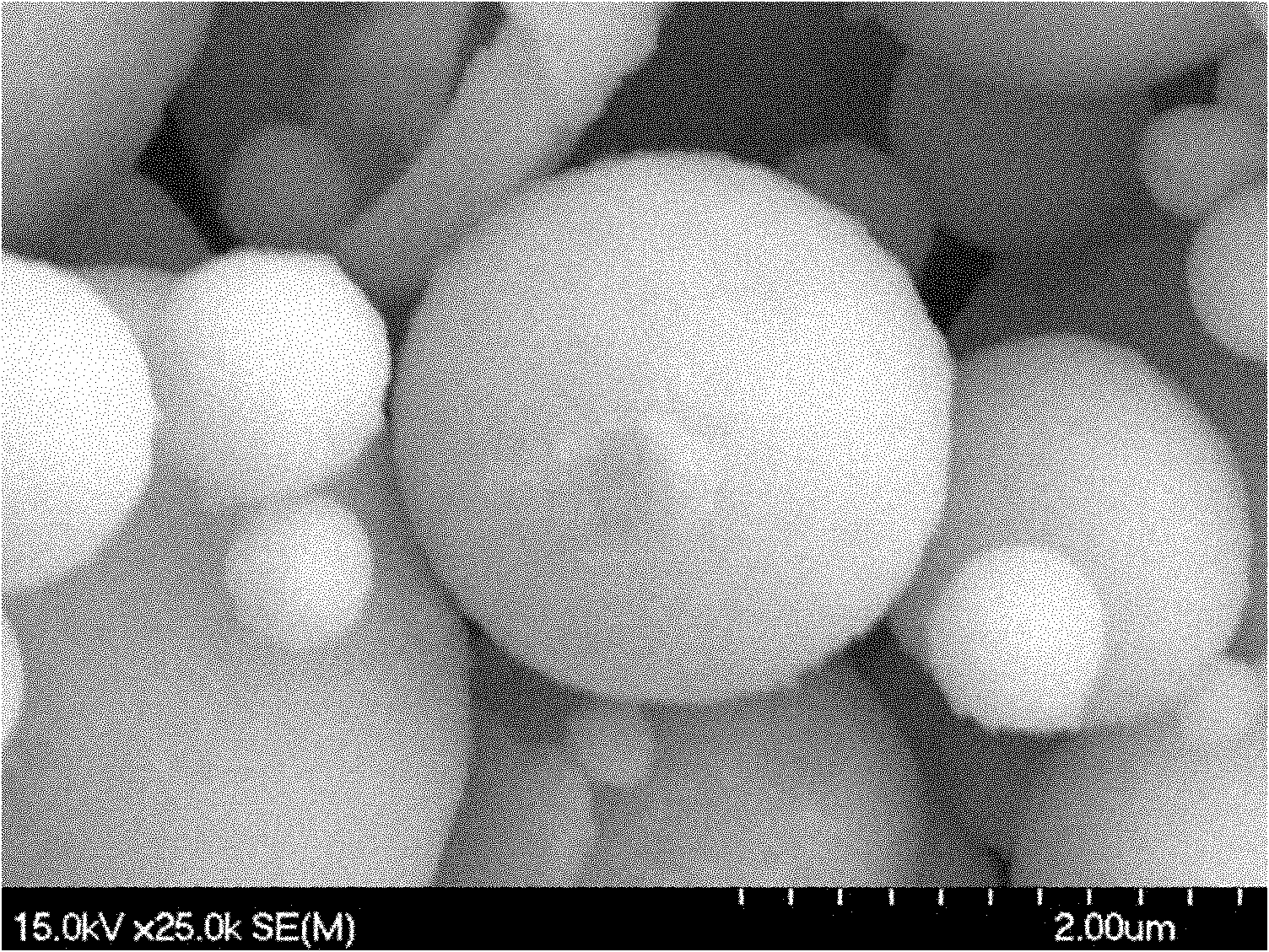 Coated granatohedron tungsten-tungsten carbide composite material and preparation method thereof