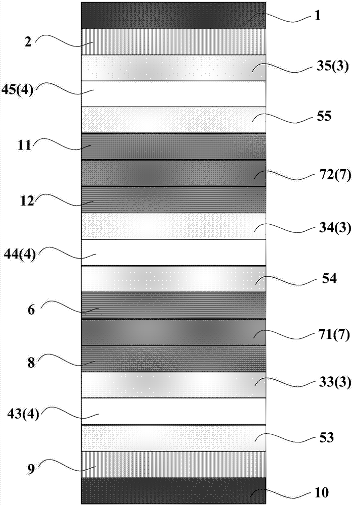 OLED, display panel and display device