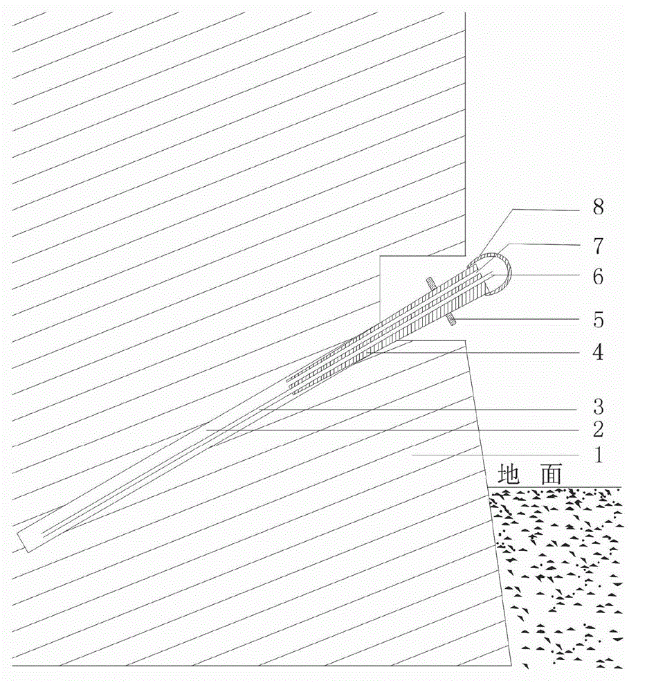 Method for collecting latex from old rubber trees