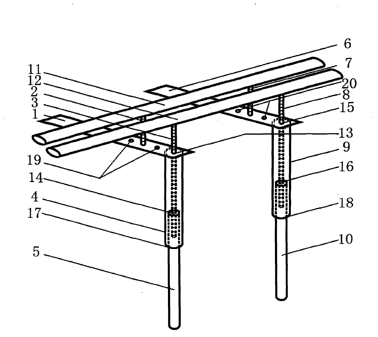 Tool capable of unifying piano playing technique and electronic organ playing technique