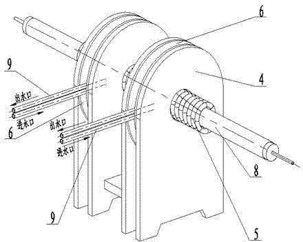 High-purity metal refining method for limiting molten zone by utilizing electromagnetic shielding