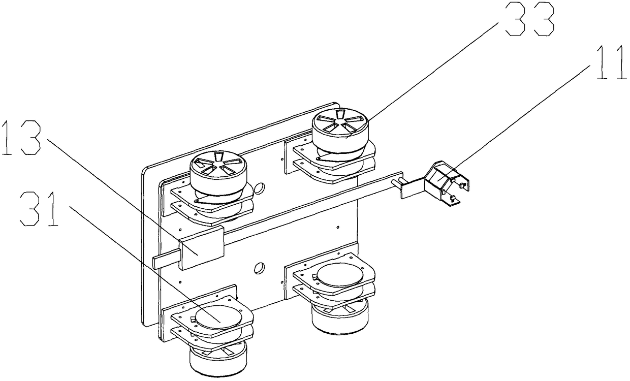 A precise positioning device and positioning method based on Hall positioning system