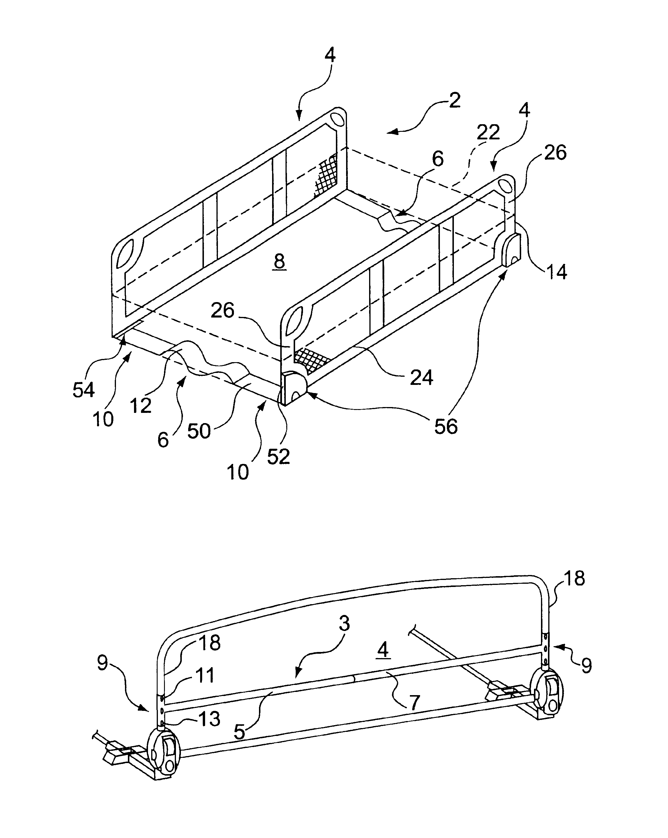 Bed guard assembly