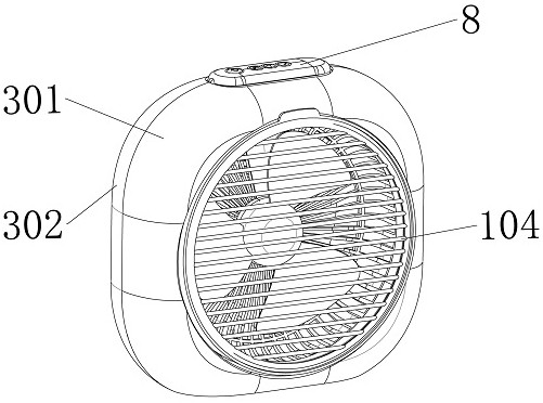 Portable folding fan with multiple use forms