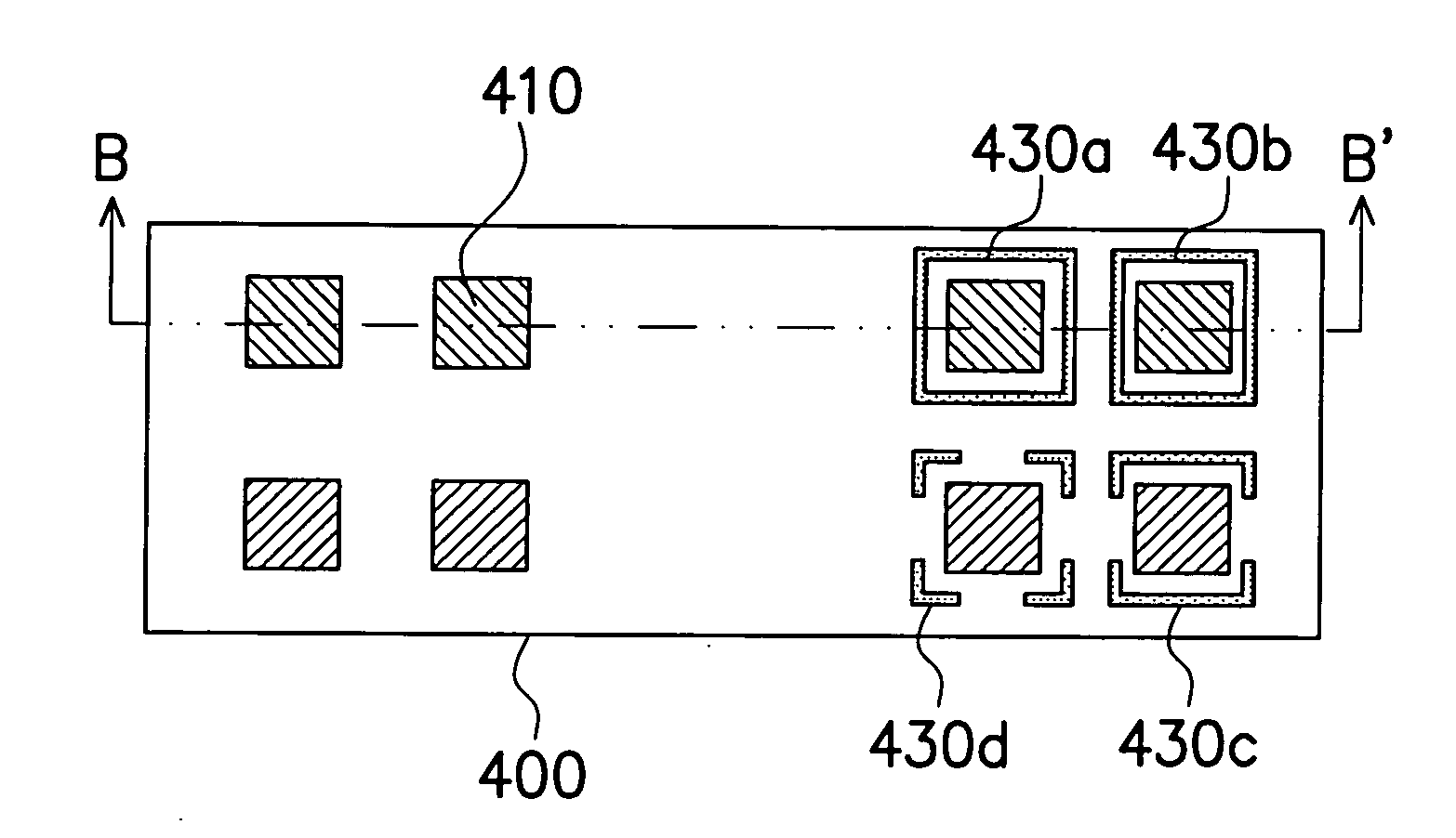 Flat panel display device and method of correcting bonding misalignment of driver IC and flat panel display