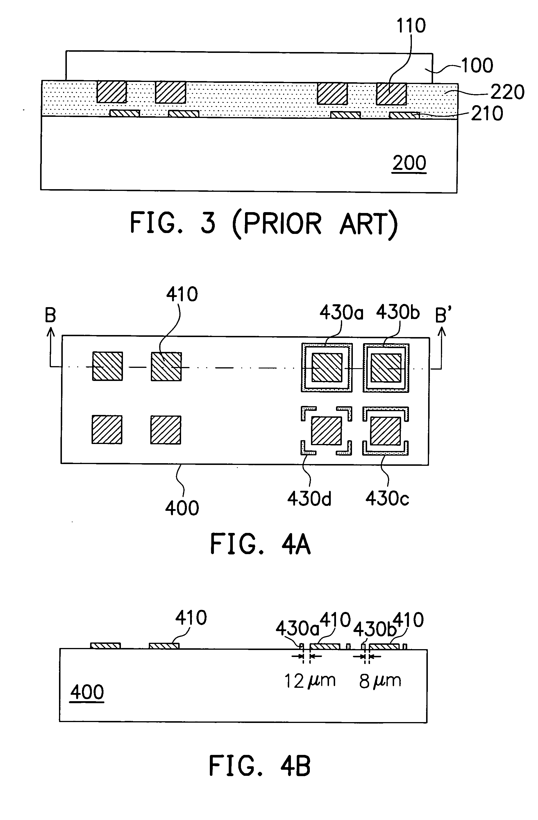 Flat panel display device and method of correcting bonding misalignment of driver IC and flat panel display