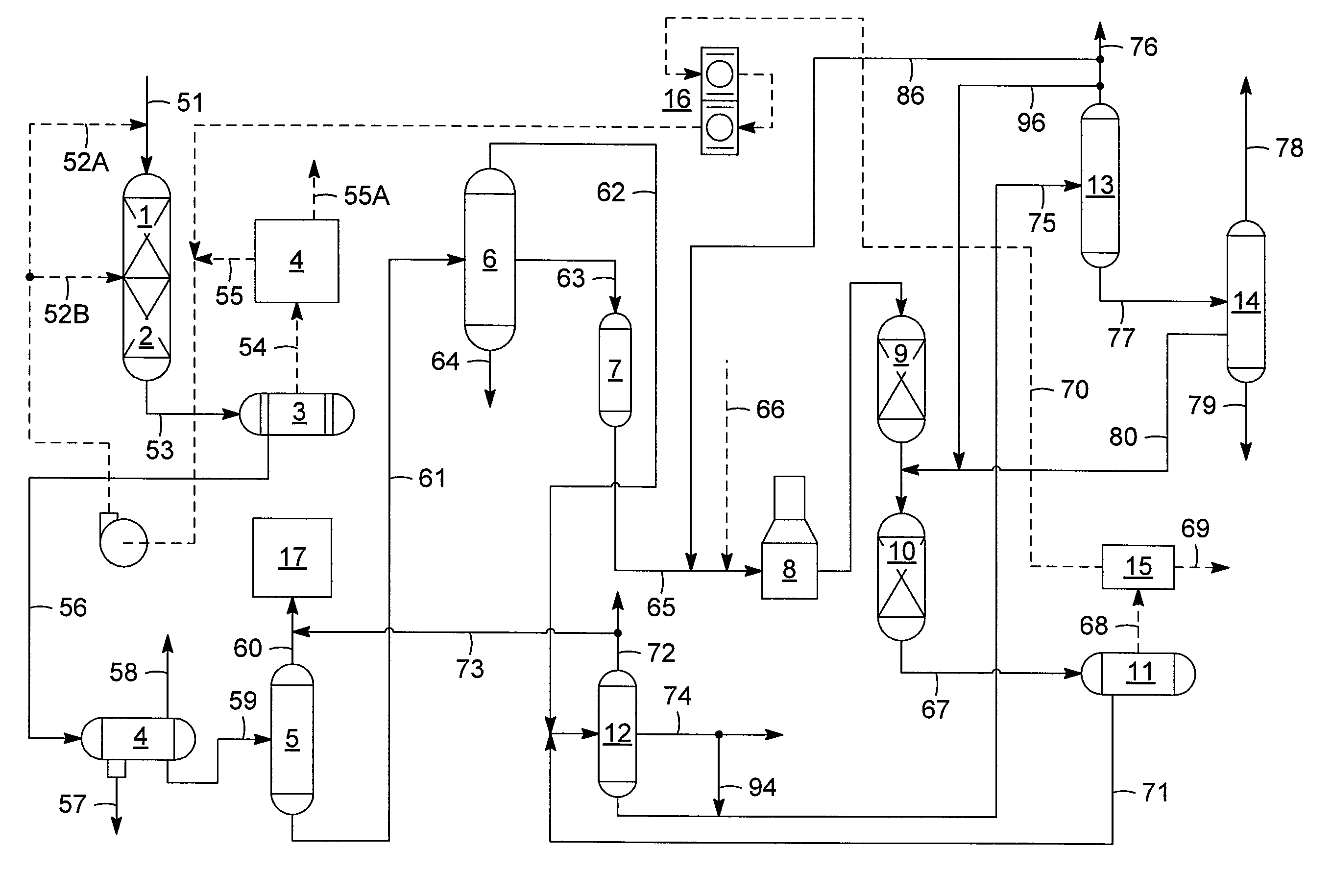 Method for efficient use of hydrogen in aromatics production from heavy aromatics