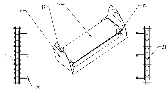 Oven with stepped temperature areas and baking self-service vending machine