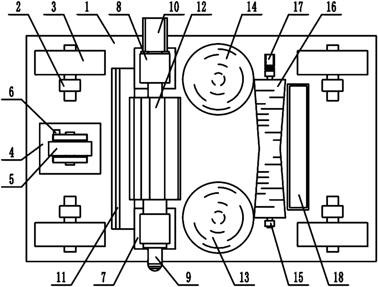 Road marking removal device