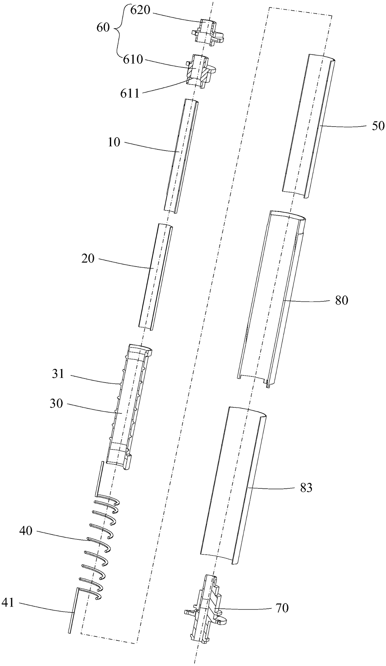 Cigarette heater, electric heating smoking device and heat insulation component