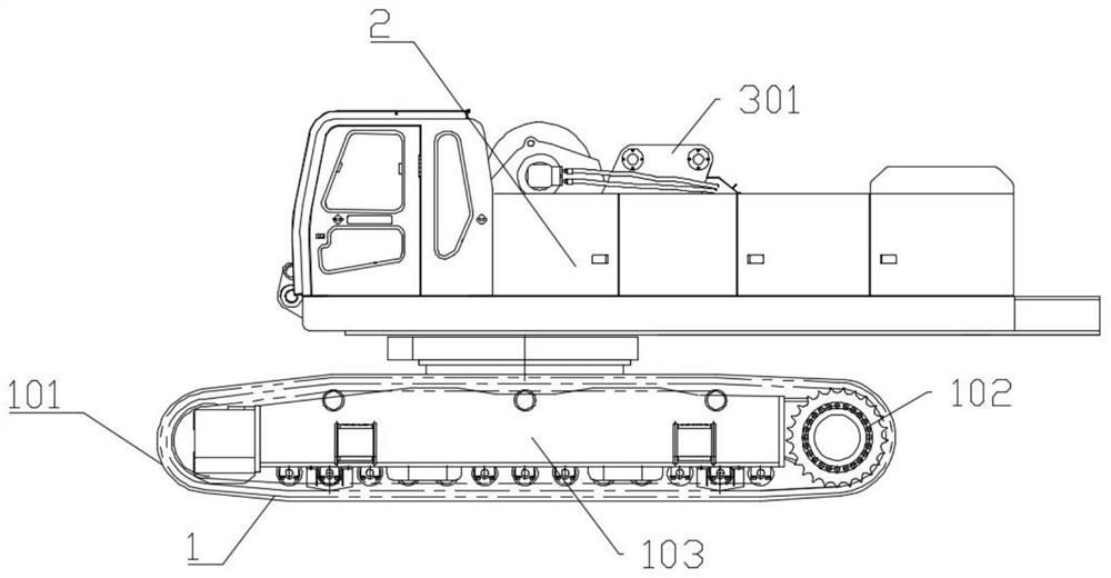 Direct-push soil sampling drilling machine