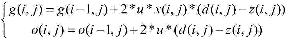 Local-correlation-based infrared image stripe noise removing method