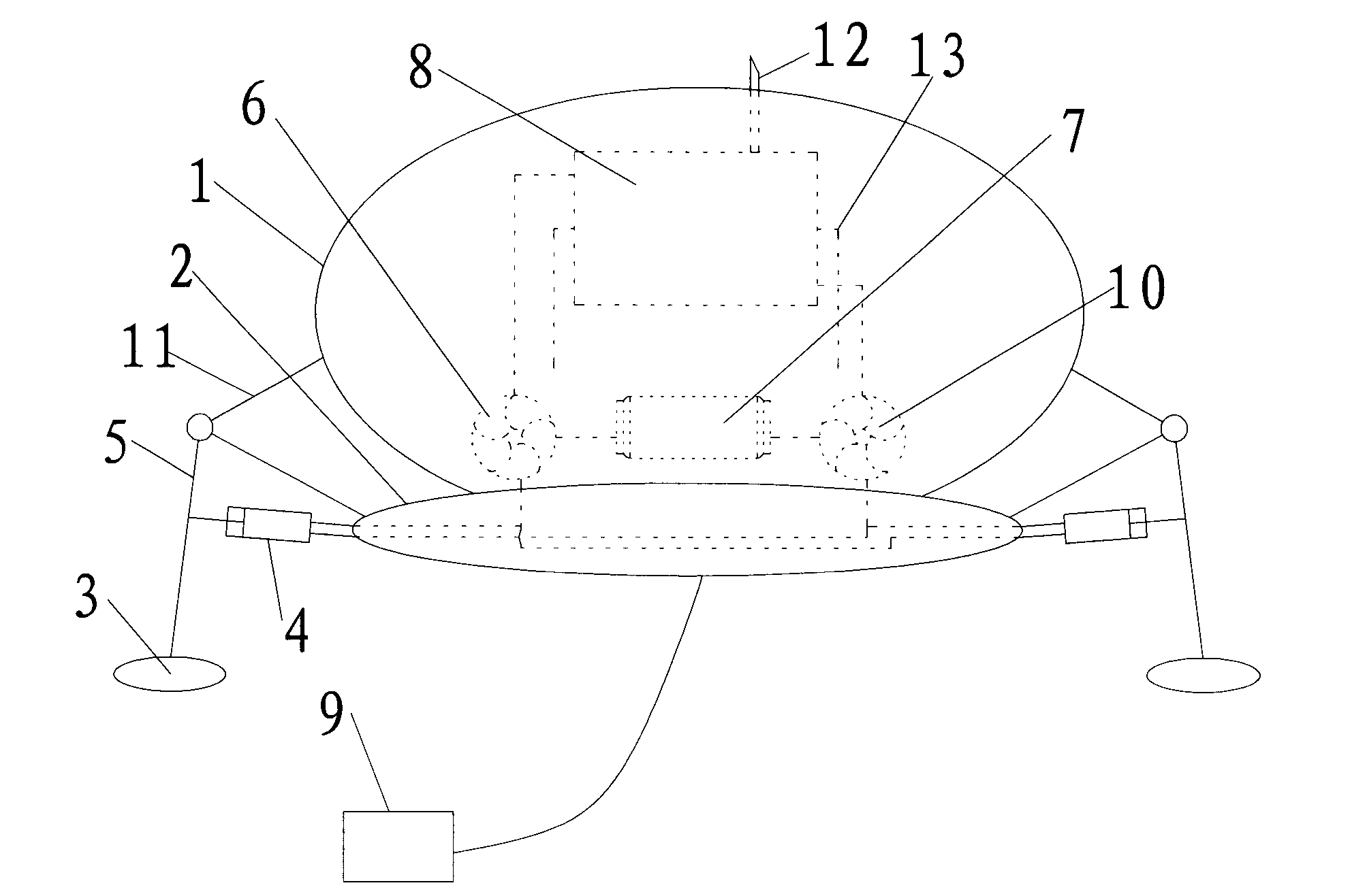 Hydraulic type water-surface power generating device