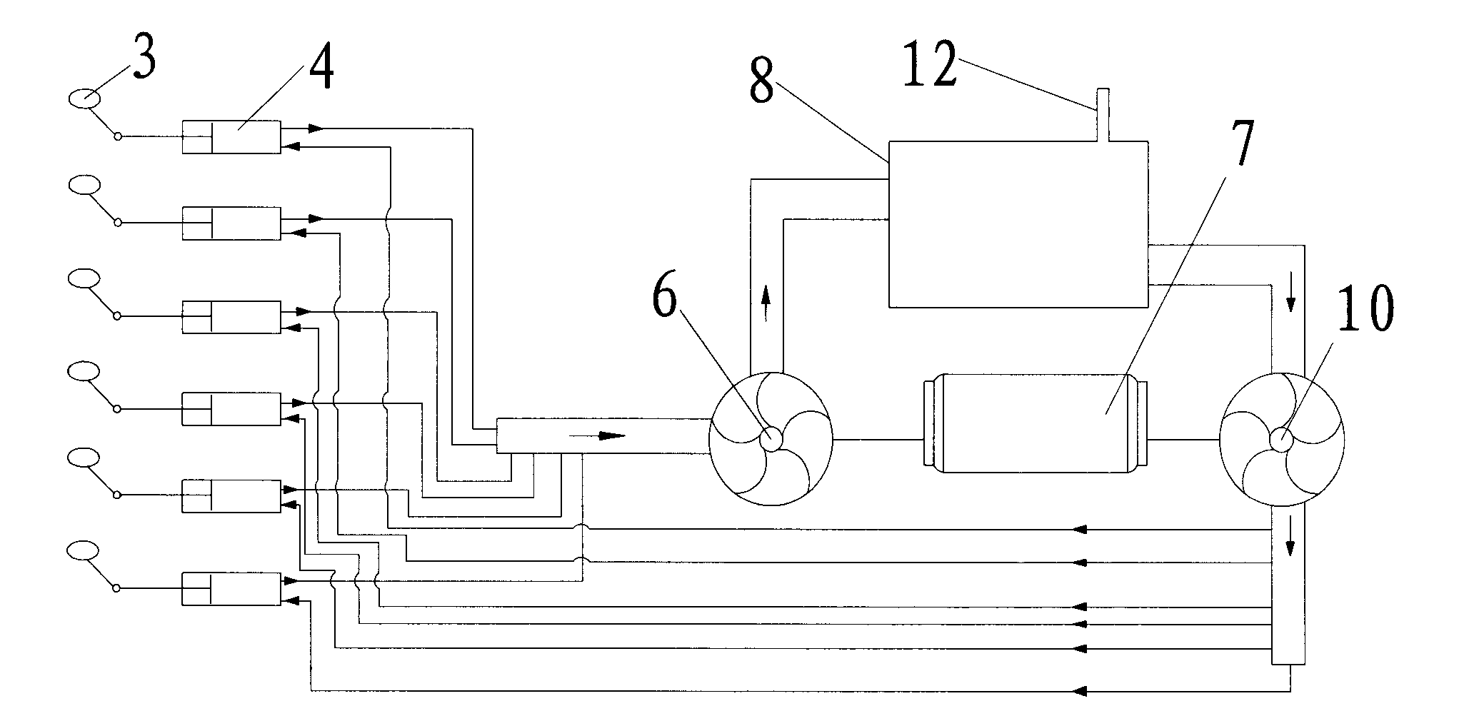 Hydraulic type water-surface power generating device