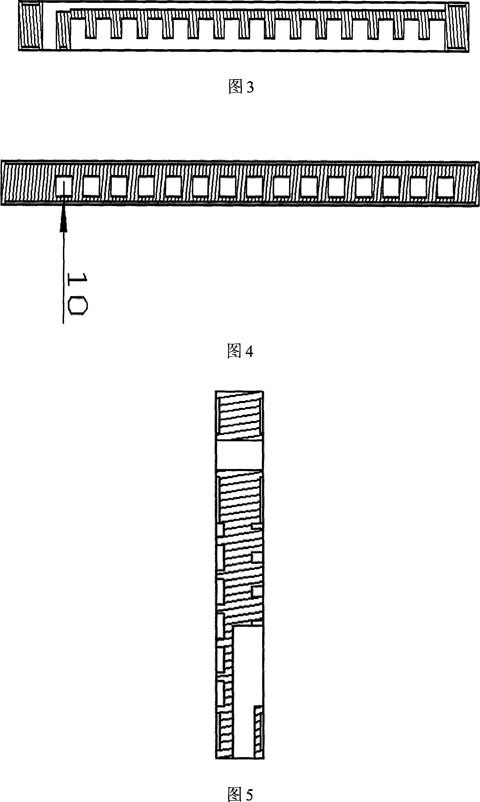 Ion exchange film fuel cell dipole plate and application thereof