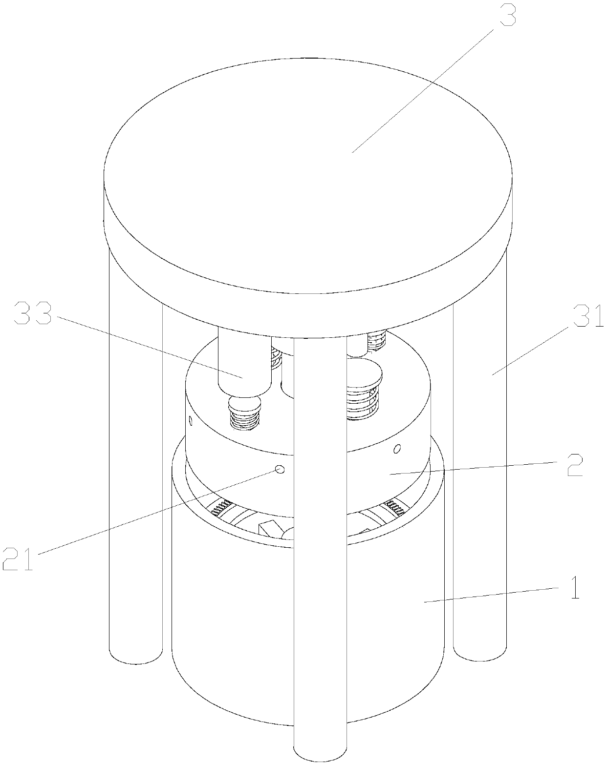 Wine-making rice-soaking barrel device