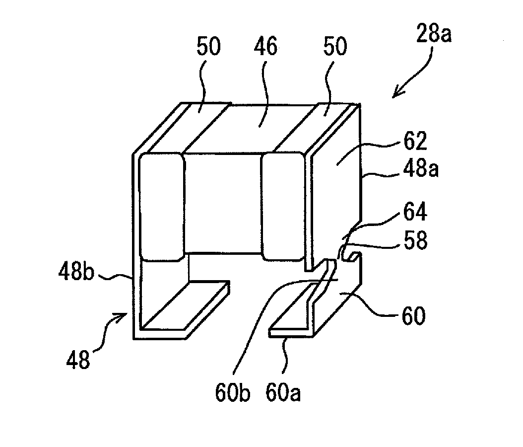 Electronic part and electronic control unit