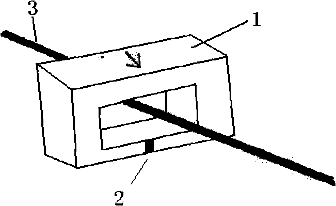 Current sampling Hall sensor device