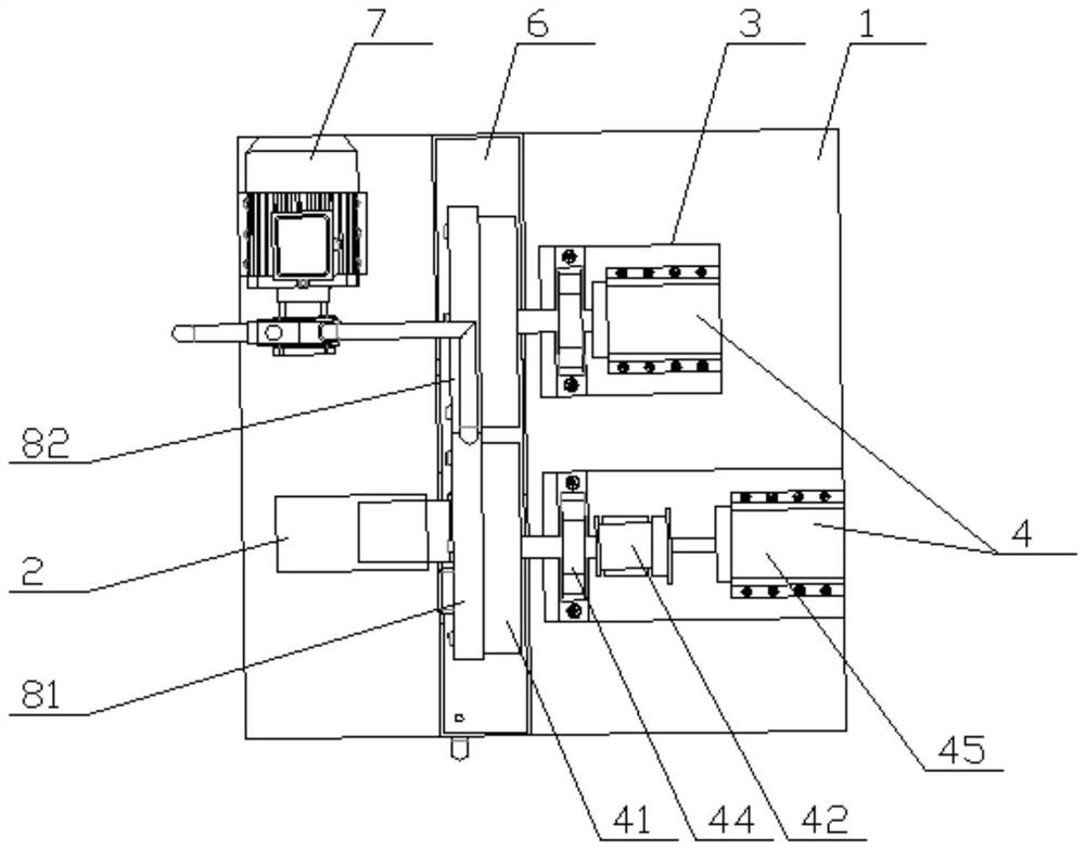 A visual oil film measurement device that is suitable for high and low auxiliary oil and gas mixed lubricating lubrication