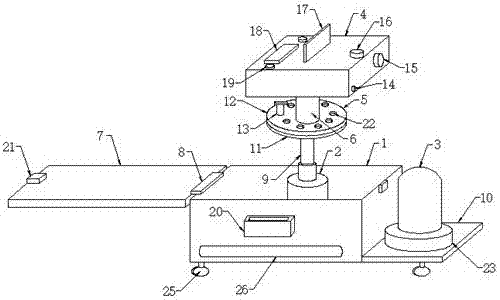 Measuring device for building design